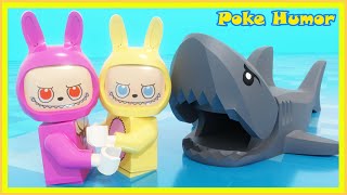 POKEMON Pikachu LABUBU Shark | THE MONSTERS Big into Energy | Part 1