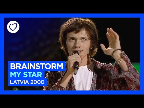Brainstorm - My Star (LIVE) | Latvia &#127473;&#127483; | Grand Final | Eurovision 2000