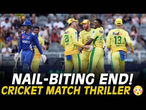 MI Cape Town vs Joburg Super Kings | Match 04 | SA20 | ZB1U