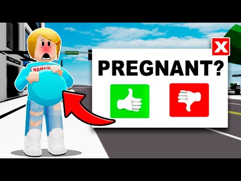 Roblox Brookhaven | Fake Pregnant Or Really Pregnant?!