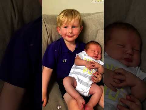 Funny babies and newborn 👶 #funny #lol #newborn #love #prank