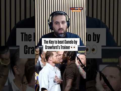 The Key to Beat Canelo by Crawfords trainer Bomac. #boxingnews #fightnews #canelo #caneloalvarez