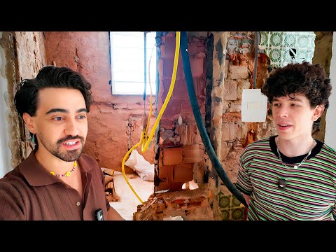 compramos um apartamento e quebramos ele INTEIRO