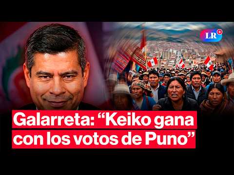 Luis Galarreta asegura que Keiko ganará con los votos de Cusco y Puno | #tlr