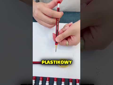 Tata uciął końcówkę mojego nowego ołówka 😳