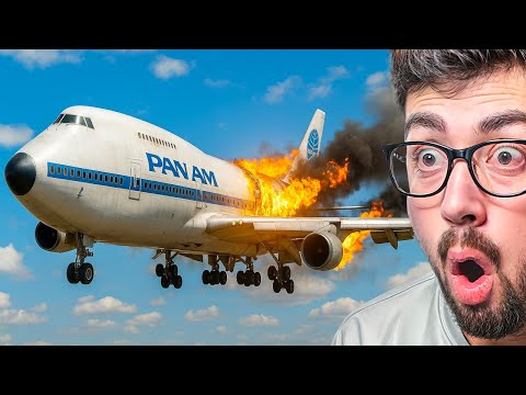 ACCIDENTES DE AVIONES BASADOS EN LA REALIDAD 😱 | Besiege Español