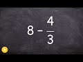 Fraction Operations and Conversions