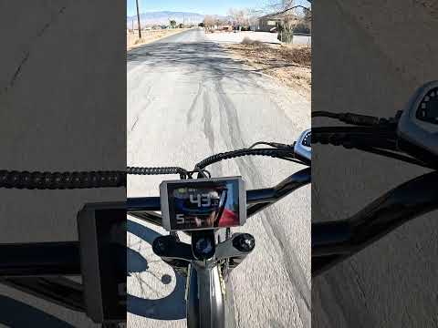 E-CELLS STARLIGHT Speed Run #ecells #ecellsebikes #electricbike #ebike #ebikes #3000w #speedrun