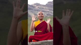 The mind is just like the mountain, just like the sky