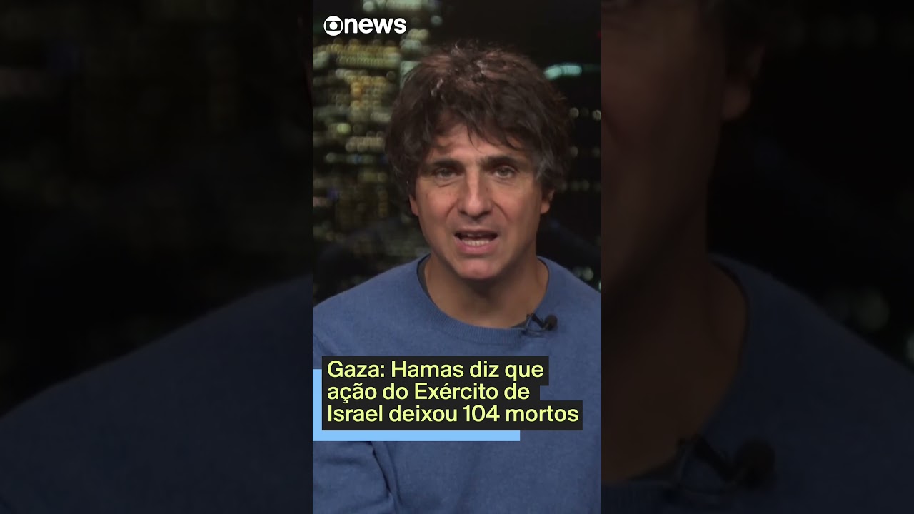 Hamas diz que ação do Exército de Israel deixou 104 mortos em Gaza  TV Online Hamas diz que ação do Exército de Israel deixou 104 mortos em Gaza