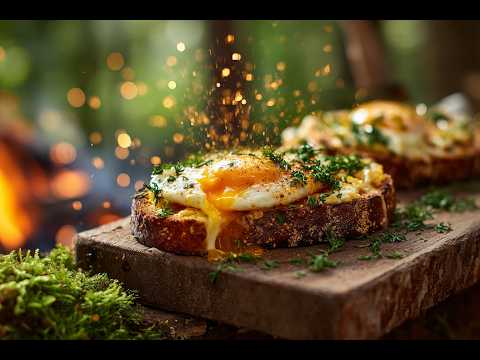 🍳 Melted Cheese & Egg Toast – Irresistible Morning Foodporn