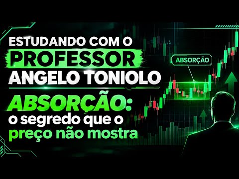 Estudando com o Prof°Agelo Toniolo - Absorção : O segredo que o preço não mostra. 05/10/2026.