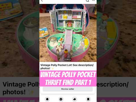 VINTAGE POLLY POCKET FINDS PART 1 💖💛⭐️✨🎀 #vintage #thrift #pollypocket