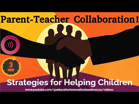 Parent-Teacher Collaboration- Helping Children Thrive. Dr. Gnanaseharan Selliah. SUBSCRIBE!