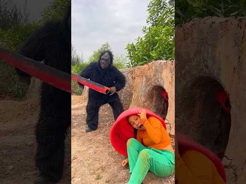 Building Wooden Log Cabin in Forest 🌲❤️ । Survival House Step by Step"79 #shorts #shortsvideo