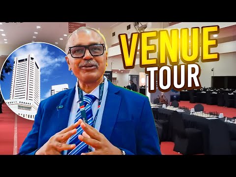 Chess at the World Trade Center! | A venue tour of the Aurionpro Mumbai GM Open with Praful Zaveri