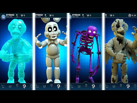 Popgoes Extra Animatronics FNAF AR Workshop Animations