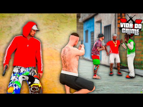 GTA V - VIDA DO CRIME | CONFRONTO COM O VACILÃO DO FAÍSCA ! - #10