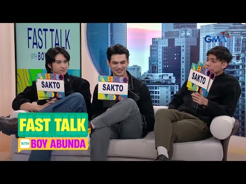 Fast Talk with Boy Abunda: ‘Mga Batang Riles,’ naglaro ng ANGAS meter! (Episode 509)