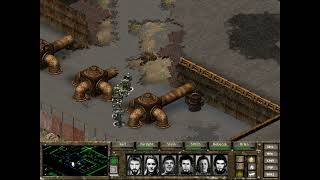 Fallout Tactics blind playthrough normal difficulty tough guy mode part 22: Canyon city