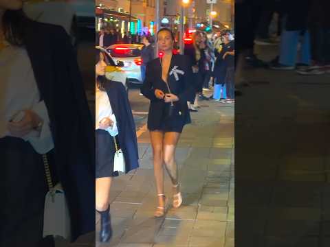 Stylish beautiful girls, Moscow, Russia #russia #moscow #viral #trending #shorts #short #streetstyle