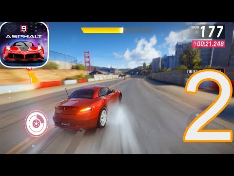 ASPHALT 9 LEGENDS WALKTHROUGH - GAMEPLAY #2 - CAREER (CHAPTER 1 - SEASON 2)