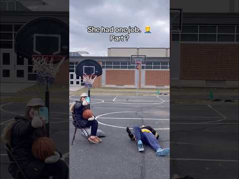 What was she thinking tho 🤦‍♂️ #trickshot #espn #onejob #funny #dudeperfect