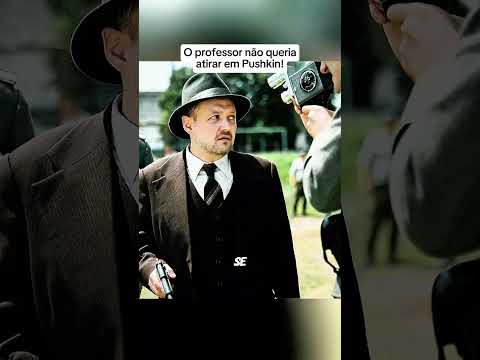O professor não queria acertar Pushkin.