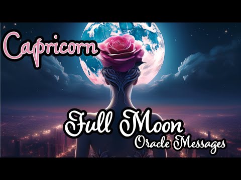 ♑Capricorn |🌕Worthy Of What's Coming — On or Around the FULL MOON… Listen to This
