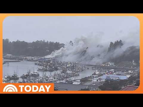 Fire at Seafood Processing <strong>Plant</strong> Forces Evacuations in Oregon