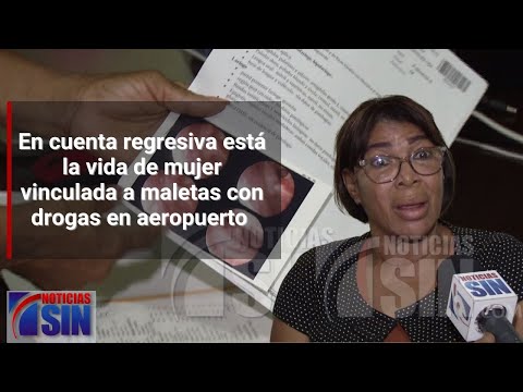 En cuenta regresiva está la vida de mujer vinculada a maletas con drogas en aeropuerto