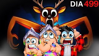 Sobrevivemos 500 Noites na Floresta ! (Roblox) 99 Nights