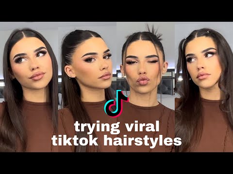 Trying 10 Viral TikTok Hairstyles
