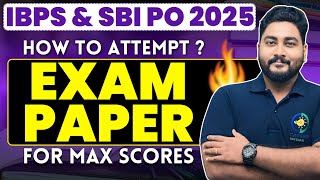 How To Attempt Exam Paper | SBI & IBPS PO 2025 Quant Preparation | Kaushik Mohanty | Career Definer