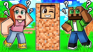 Me Escondí en BLOQUES para TROLEAR a MIS AMIGOS en Minecraft!
