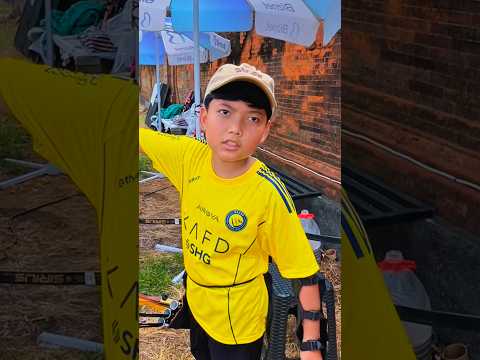 Genta Senja Omang berburu komodo sambil panahan ๐ #wiangfamily