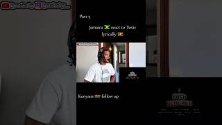 Jamaica 🇯🇲 react to Toxic lyrically 🇺🇬