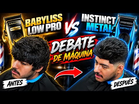 🔥 BABYLISS LO-PRO vs INSTINCT METAL ⚔️ ¿CUÁL HACE MEJOR EL FADE? | DEBATE DE MÁQUINAS