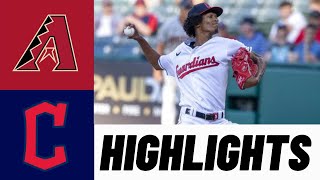Triston McKenzie Highlights vs Diamondbacks | 8/2/22