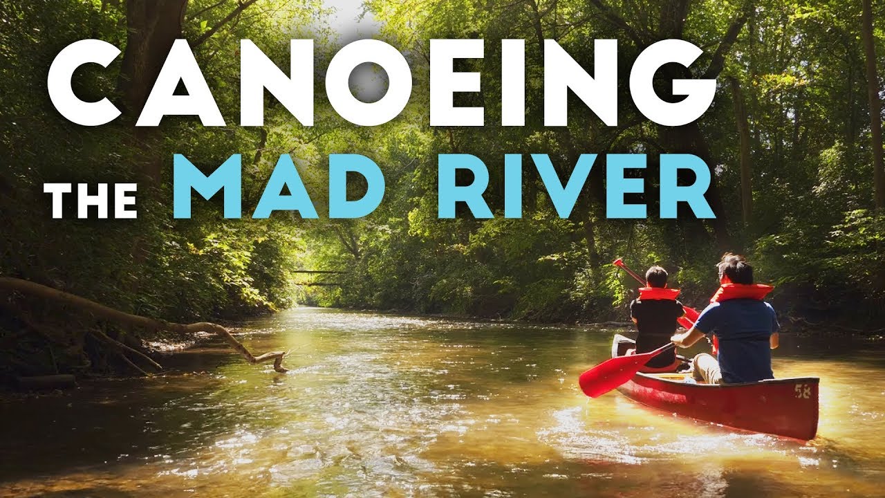 Canoeing the Mad River in Ohio 4K - AdventureArchives