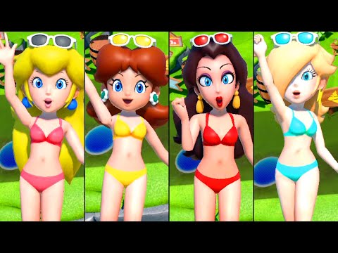 【マリオパーティ ジャンボリー】クリボーアイランド 4人プレイのプリンセス