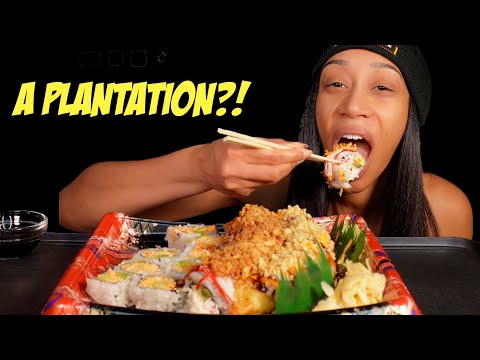 Her BLACK Friend Isn't Invited To Her Wedding | Sushi Mukbang | AITA