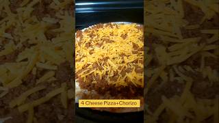 pizza and chorizo #foodie #reels #shorts #pizza #chorizo