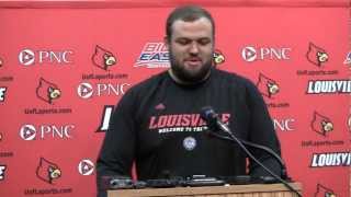 Jake Smith Pittsburgh Pre-Game Press Conference 10-8-2012