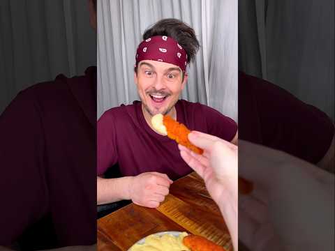 Why BRO doesn't like my FRIED CHICKEN and mashed potates?😅❤️🍗~ CHEFKOUDY