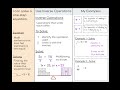 Exploring One Step Equations