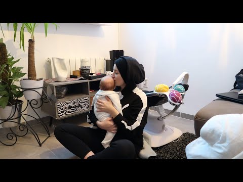 VLOG / A DAY IN MY LIFE AS A NEW MOM / يوم من حياتي كأم
