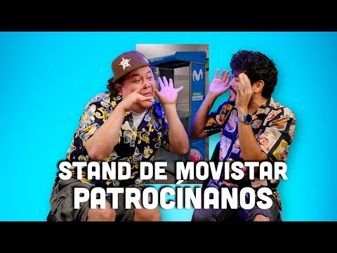 Stand de Movistar PATROCÍNANOS