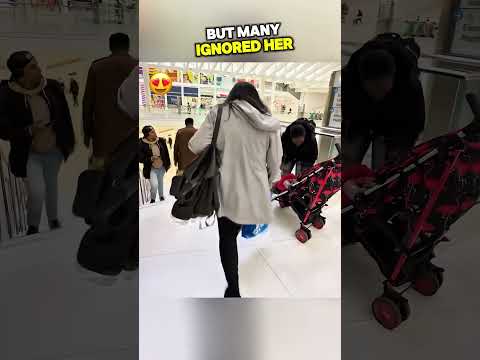A young kind man saves Baby with his kindness #kindness #shorts