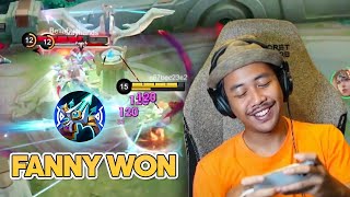 MUAK BANGET SAMA WON❗️MENDING KITA IKUTIN AJA DAH JADI FANNY WON - Mobile Legends